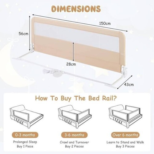 Extra long 180cm toddler bed - extra,