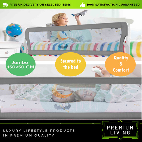 Bed protection rail guard - rail,