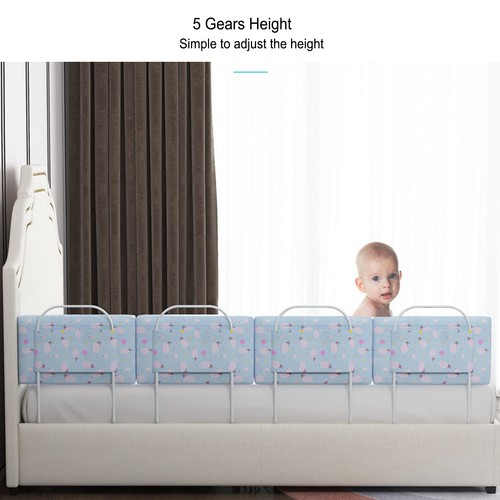 Blue bed rail for toddlers - ♮blue,