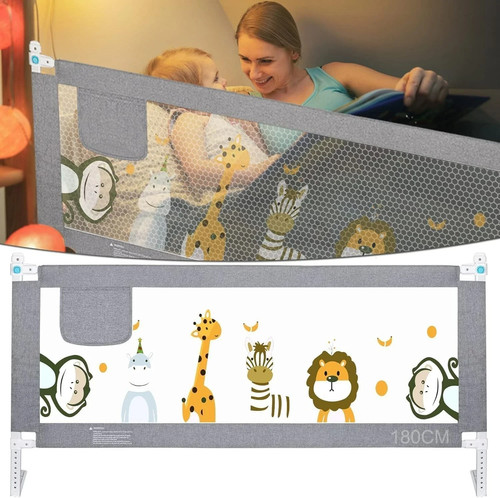 Bed guard for kids - guard, rails