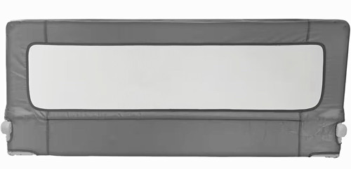 Grey white mesh bed - grey, guard