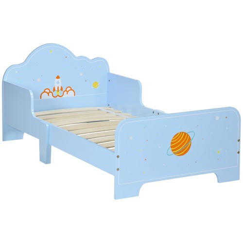 Space themed toddler bed kids - space,