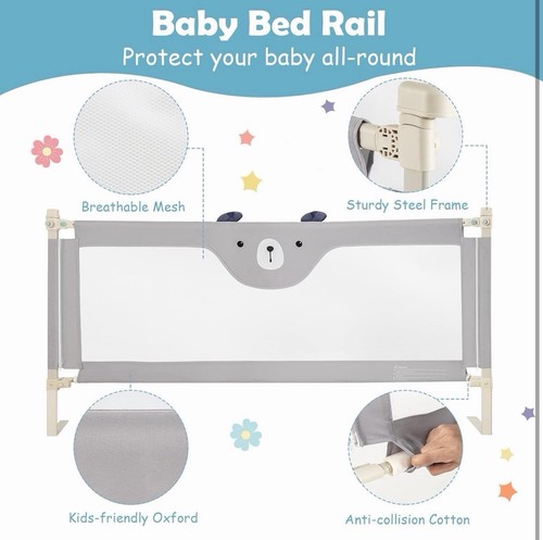 Baby bed guard rail - baby,